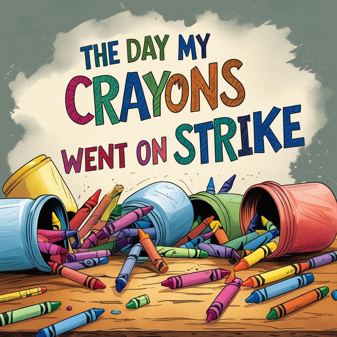 The Day My Crayons Went On Strike